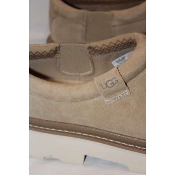 UGG MEN\'S TASMAN LUG SOLE CLOG SHOES SLIPPERS NIB MBSM TAN SZ 10 main image 5